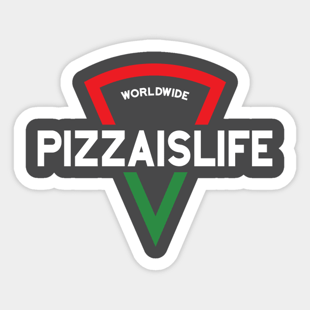 Worldwide Pizzaislife Sticker by PizzaIsLife